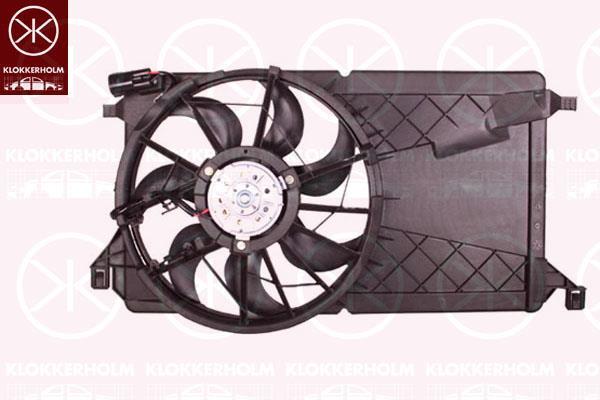 Klokkerholm 25332603 Hub, engine cooling fan wheel 25332603