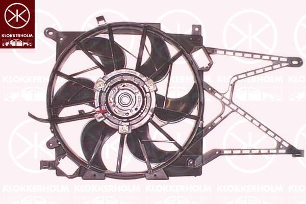 Klokkerholm 50512603 Hub, engine cooling fan wheel 50512603