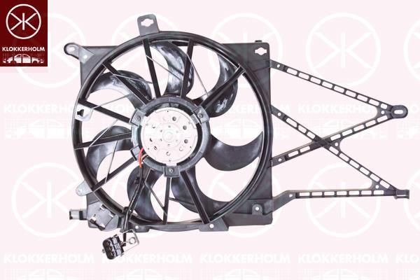 Klokkerholm 50522603 Hub, engine cooling fan wheel 50522603