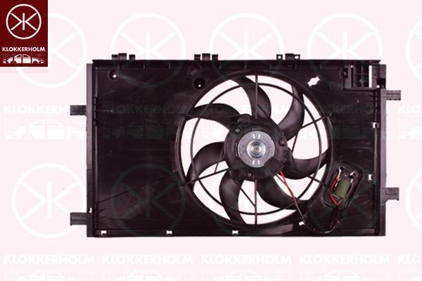 Klokkerholm 50792604 Hub, engine cooling fan wheel 50792604