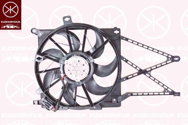 Klokkerholm 50522604 Hub, engine cooling fan wheel 50522604
