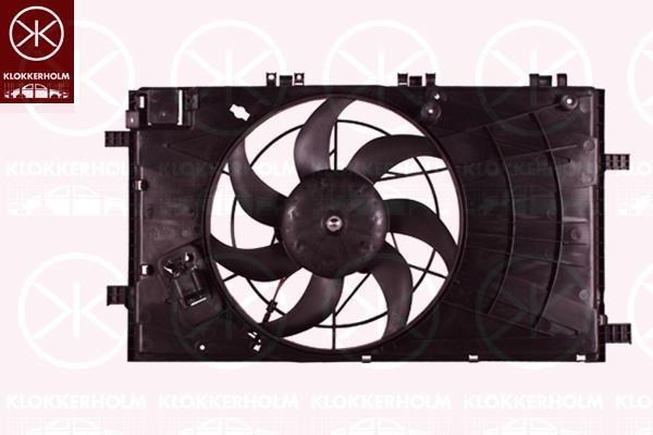 Klokkerholm 50792603 Hub, engine cooling fan wheel 50792603