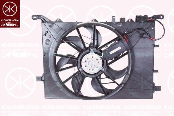 Klokkerholm 90212601 Hub, engine cooling fan wheel 90212601