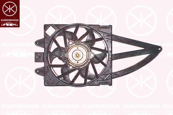 Klokkerholm 20082601 Hub, engine cooling fan wheel 20082601