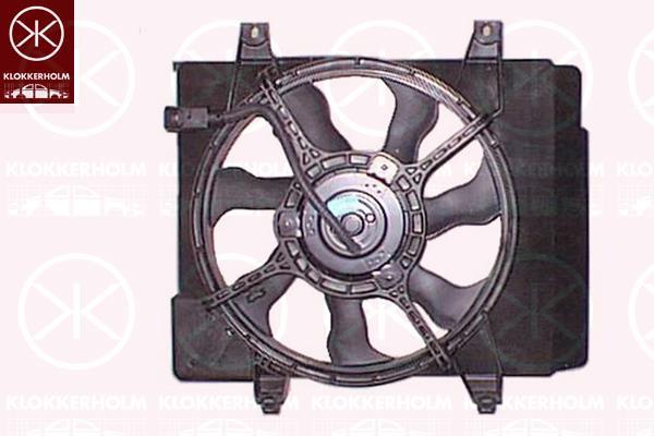 Klokkerholm 32652601 Hub, engine cooling fan wheel 32652601