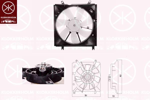 Klokkerholm 81792603 Hub, engine cooling fan wheel 81792603