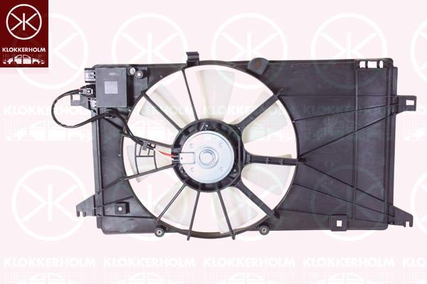 Klokkerholm 34082601 Hub, engine cooling fan wheel 34082601