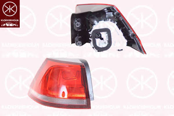 Klokkerholm 95350732A1 Tail lamp outer right 95350732A1