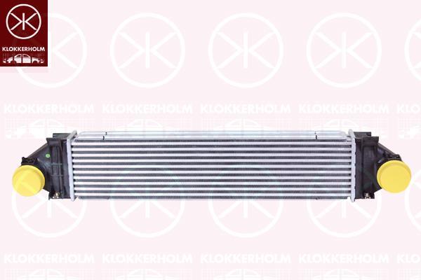 Klokkerholm 2556304452 Intercooler, charger 2556304452