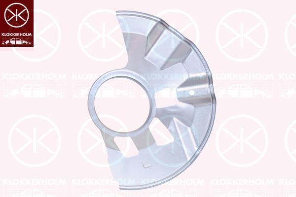 Brake dust shield Mazda 6: 3451377 Klokkerholm Brake dust shield
