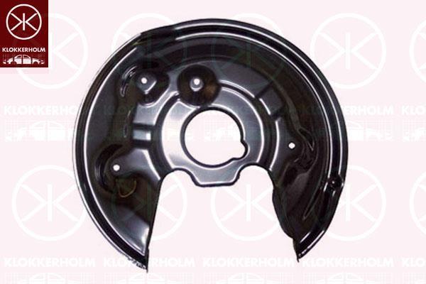 Brake dust shield Volkswagen CC: 9547875 Klokkerholm Cover