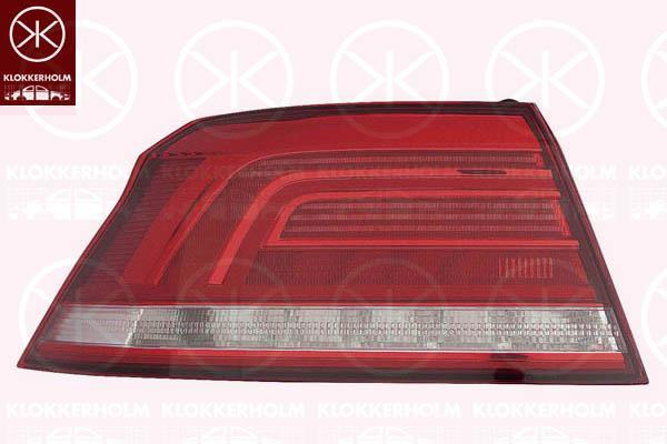 Klokkerholm 95310711 Tail lamp outer left 95310711