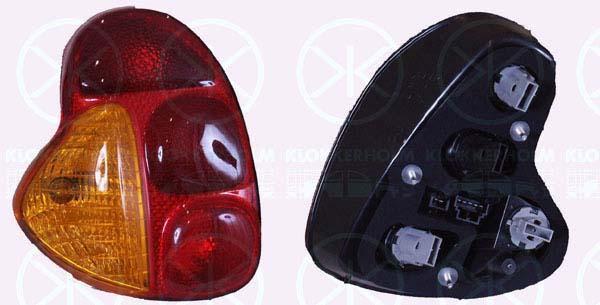 Klokkerholm 20450701A1 Tail lamp left 20450701A1