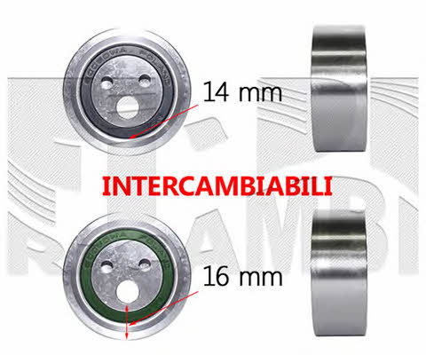 Km international FI5600 Tensioner pulley, timing belt FI5600