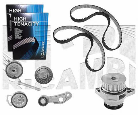 Km international WKFI237B TIMING BELT KIT WITH WATER PUMP WKFI237B