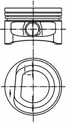 Piston Kolbenschmidt 99452600