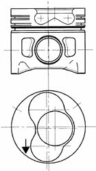 Piston Kolbenschmidt 99743720