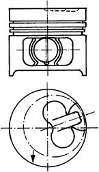 Kolbenschmidt 90858600 Piston 90858600