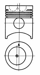 Kolbenschmidt 91005700 Piston 91005700 91005700 Kolbenschmidt Piston