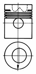 93175600 Kolbenschmidt Piston