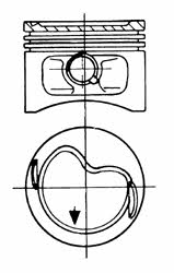 Kolbenschmidt 93810600 Piston 93810600