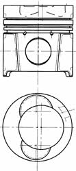 94487600 Kolbenschmidt Piston