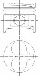 Kolbenschmidt 94807610 Piston 94807610