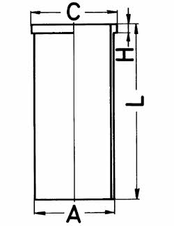 Kolbenschmidt 89183191 Liner 89183191