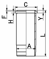 Kolbenschmidt 89370110 Liner 89370110