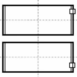Car engine bearings Iveco: 79389600 Kolbenschmidt Big End Bearings