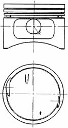 Kolbenschmidt 91819610 Piston 91819610