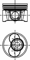 Kolbenschmidt 99832620 Piston 99832620