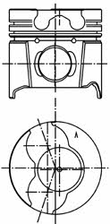 Kolbenschmidt 99940620 Piston 99940620