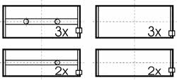 Kolbenschmidt 77100618 Crankshaft bushings 77100618