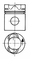 Piston Renault: 94724700 Kolbenschmidt Piston