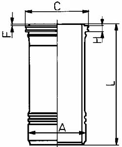 Kolbenschmidt 88429110 Liner 88429110