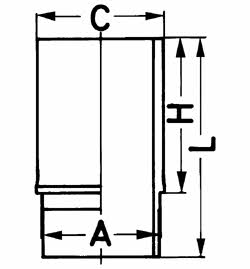 Piston group Iveco: 89024110 Kolbenschmidt Liner