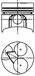 40411600 Kolbenschmidt Piston
