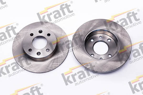 Kraft Automotive 6045040 Unventilated front brake disc 6045040