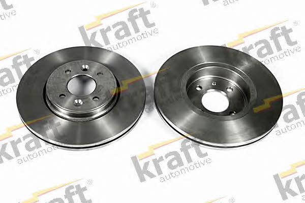 Kraft Automotive 6045105 Front brake disc ventilated 6045105