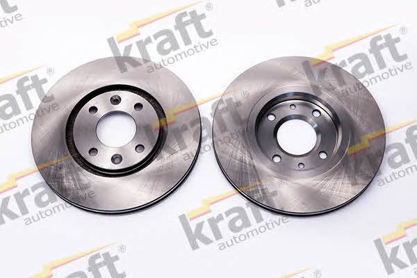 Kraft Automotive 6045600 Front brake disc ventilated 6045600