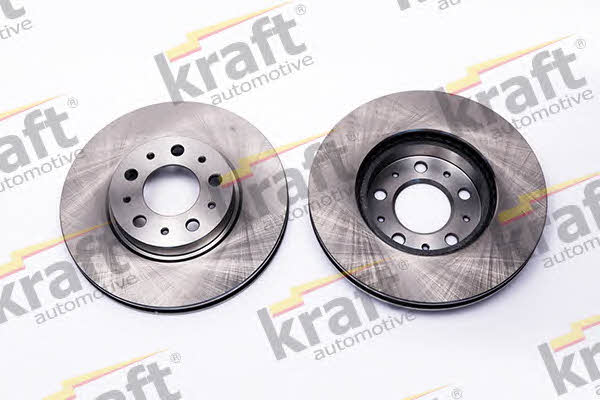 Kraft Automotive 6046380 Front brake disc ventilated 6046380