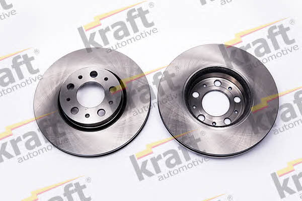 Kraft Automotive 6046391 Front brake disc ventilated 6046391