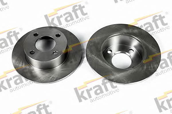 Kraft Automotive 6050010 Rear brake disc, non-ventilated 6050010