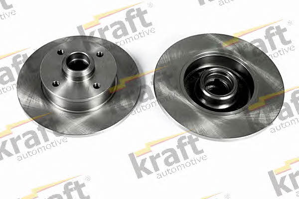 Kraft Automotive 6050030 Rear brake disc, non-ventilated 6050030