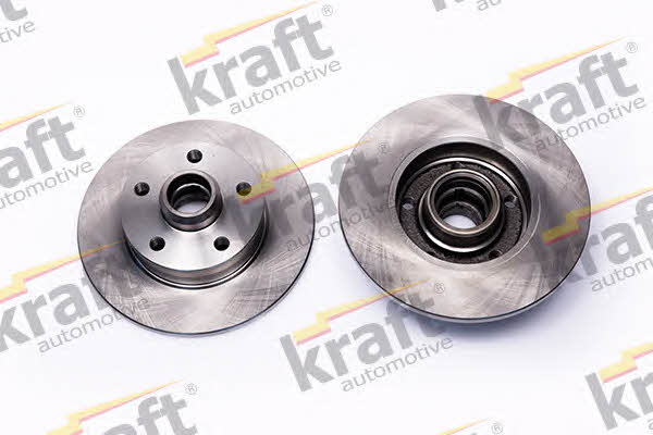 Kraft Automotive 6050050 Rear brake disc, non-ventilated 6050050