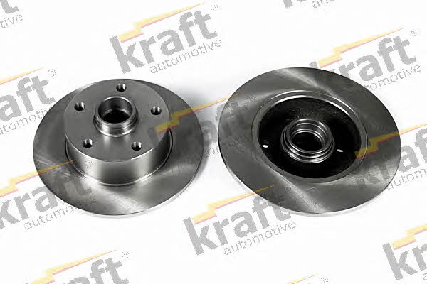 Kraft Automotive 6050120 Rear brake disc, non-ventilated 6050120