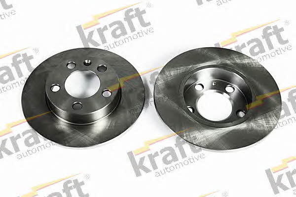 Kraft Automotive 6050180 Rear brake disc, non-ventilated 6050180