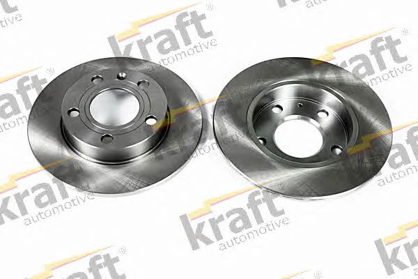 Kraft Automotive 6050190 Rear brake disc, non-ventilated 6050190