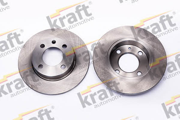 Kraft Automotive 6050200 Rear brake disc, non-ventilated 6050200
